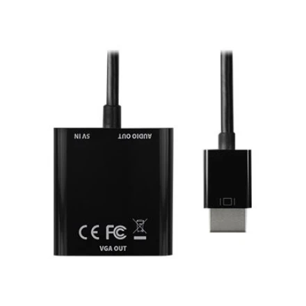 AXAGON RVH-VGAN, HDMI -> VGA mažinimas / adapteriai, FullHD, garso išvestis