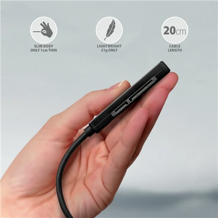 AXAGON USB-C 5Gbps – SATA 6G, 2,5" SSD / HDD SLIM adapteris | ADSA-FP2C