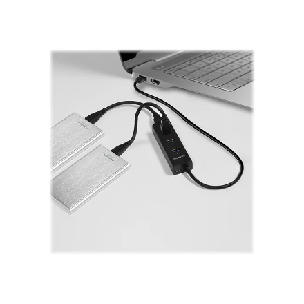 AXAGON HUE-S2B 4x USB3.0 įkrovimo šakotuvas, MicroUSB įkrovimo jungtis