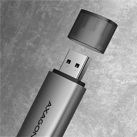 AXAGON CRE-SAC išorinis USB 3.2 Gen1 Type-C+Type-A 2 lizdų SD / Micro SD