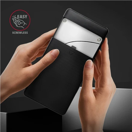 AXAGON Screwless USB 3.2 Gen 1 – SATA 6G išorinė dėžutė, skirta 2,5" SSD / HDD | EE25-SLC