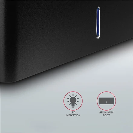 AXAGON | USB 3.0-1x SATA 6G HDD Dock Station, Juodas | ADSA-SN