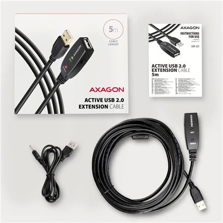 AXAGON | USB kartotuvo kabelis | ADR-205 | USB A tipo į USB A tipo