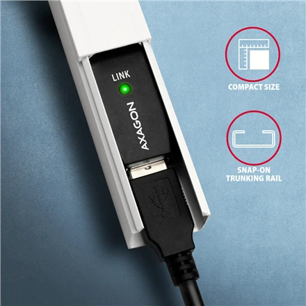 AXAGON | USB kartotuvo kabelis | ADR-210 | USB A tipo į USB A tipo