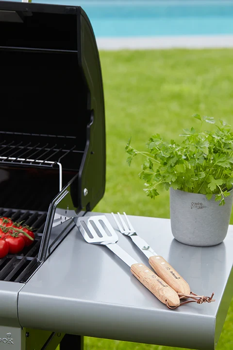 Barbecook 3 dalių BBQ įrankių rinkinys FSC, 47 cm