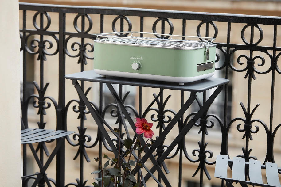 Elektrinis grilis Barbecook E-Carlo, 2500 W, Žalias