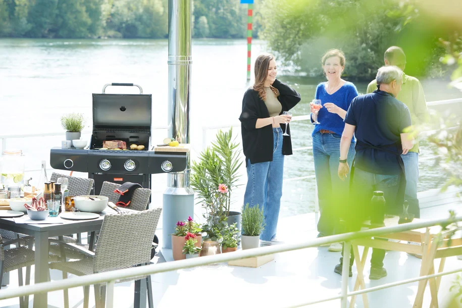 Dujinė lauko kepsninė Barbecook Siesta 210 Graphite | BC-GAS-2071