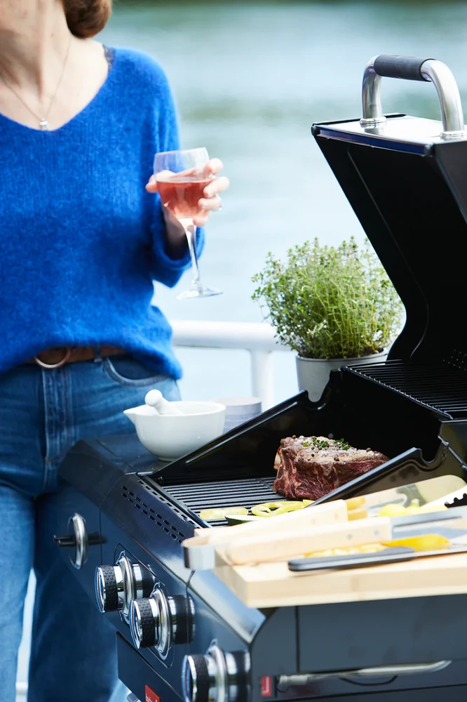 Dujinė lauko kepsninė Barbecook Siesta 210 Graphite | BC-GAS-2071