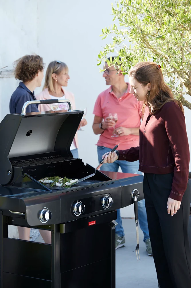 Dujinė lauko kepsninė Barbecook Siesta 210 Graphite | BC-GAS-2071