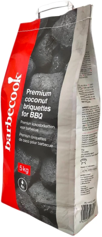 Barbecook premium kokosų briketai, 5 kg