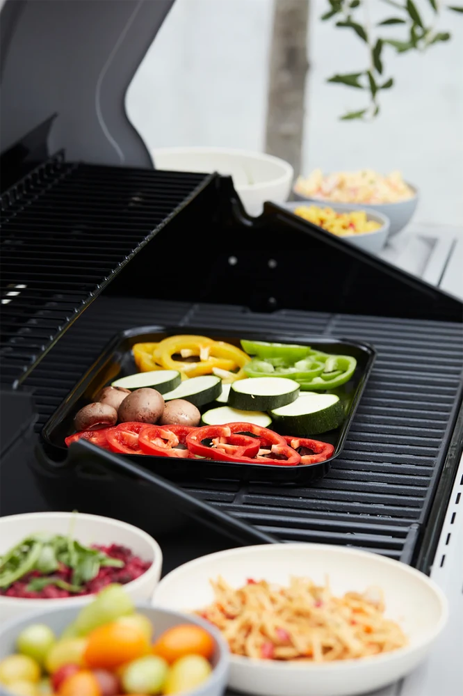 Barbecook emaliuota kepsninės skarda, 34.5 x 24 x 3 cm