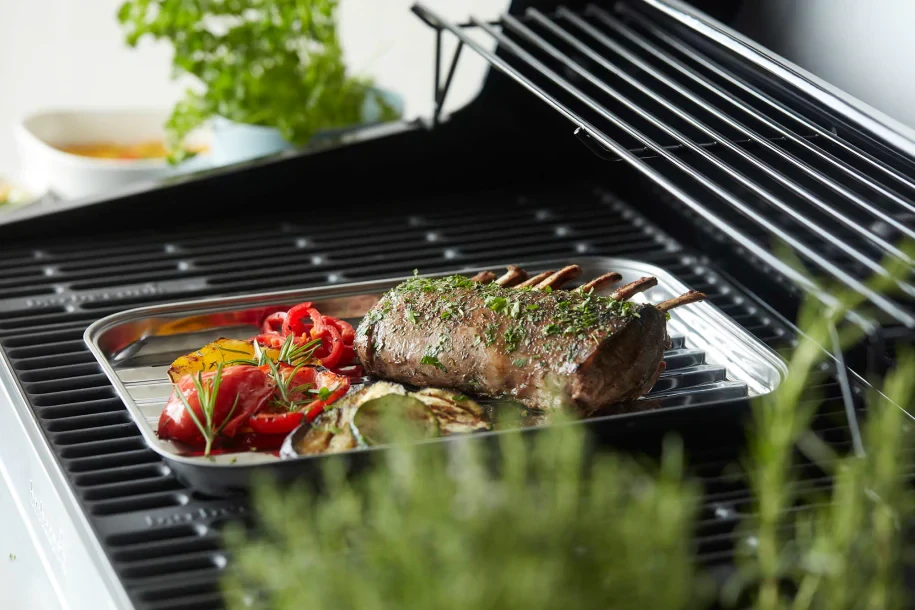 Barbecook nerūdijančio plieno kepsninės skarda, 34.5 x 24 x 3 cm