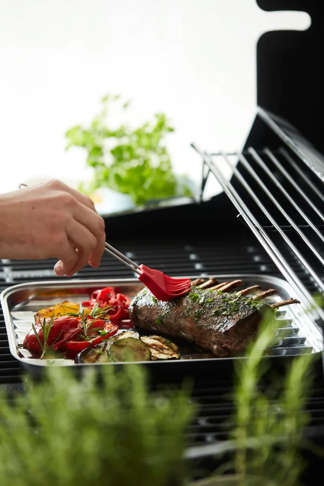 Barbecook nerūdijančio plieno kepsninės skarda, 34.5 x 24 x 3 cm