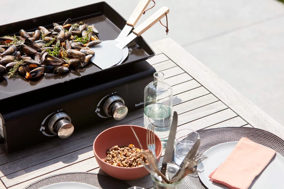 Barbecook 2 plancha mentelių rinkinys FSC