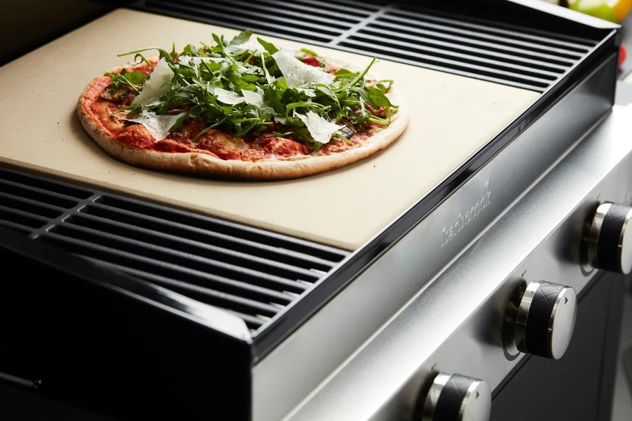 Barbecook universalus picos akmuo iš šamoto molio, 43 x 35 x 1.2 cm