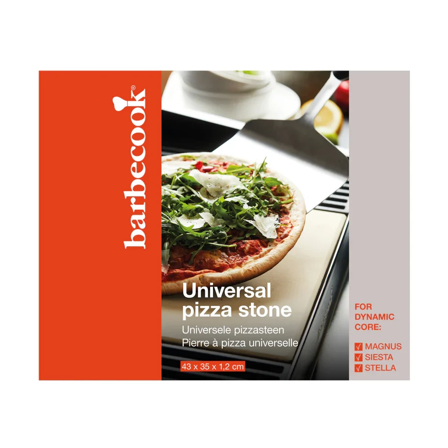 Barbecook universalus picos akmuo iš šamoto molio, 43 x 35 x 1.2 cm