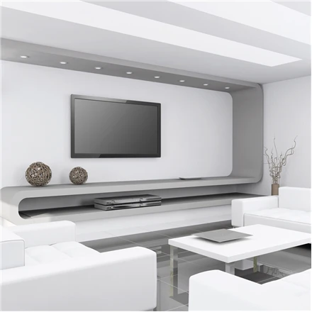 Laikiklis BARKAN E400+.B 32"-90" lenktam televizorius, fiksuotas, sieninis, juodas