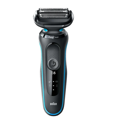 Braun | Shaver | 51-M1200s | Operating time (max) 50 min | Wet & Dry | Juodas/Mint