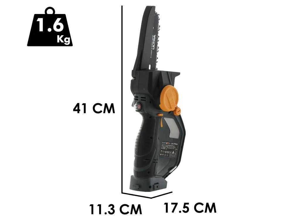 Bestcraft Akumuliatorinis bešepetėlinis grandininis pjūklas Batavia Nexxsaw 18 V, 17.78 cm