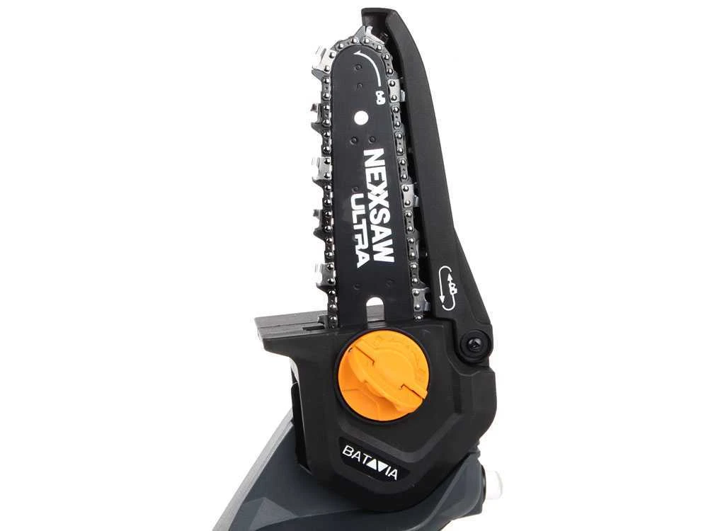 Bestcraft Akumuliatorinis bešepetėlinis grandininis pjūklas Batavia Nexxsaw 18 V, 17.78 cm