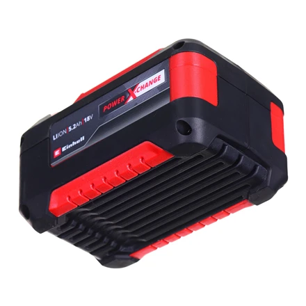 Einhell 18V 5.2Ah ličio jonų baterija kampu