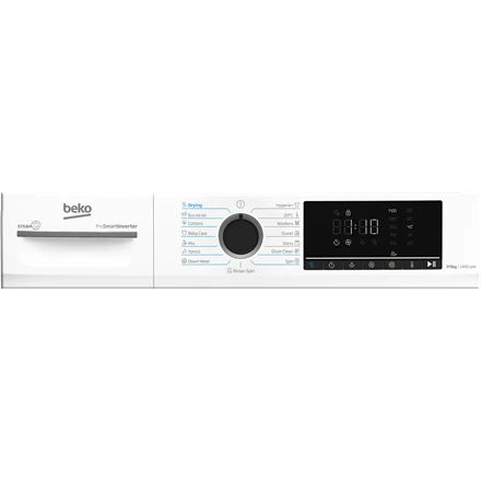 BEKO | Skalbimo mašina su džiovykle | BMM5DFO5741W | Energijos vartojimo efektyvumo klasė A/D | Priekinis pakrovimas | Skalbimo talpa 7kg | 1400 aps./min. | Plotis 52 cm | Plotis 60 cm | LED | Džiovinimo sistema | Džiovinimo talpa 5kg | Garų funkcija | Baltas