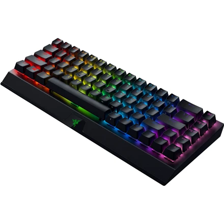 Belaidė 65% Klaviatūra Razer BlackWidow V3 Mini HyperSpeed Phantom Edition, Green Switch, US išdėstymas