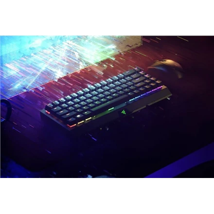Belaidė 65% Klaviatūra Razer BlackWidow V3 Mini HyperSpeed su Razer Chroma RGB, Green Switch, US išdėstymas