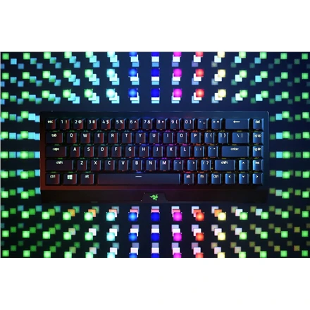 Belaidė 65% Klaviatūra Razer BlackWidow V3 Mini HyperSpeed su Razer Chroma RGB, Green Switch, US išdėstymas