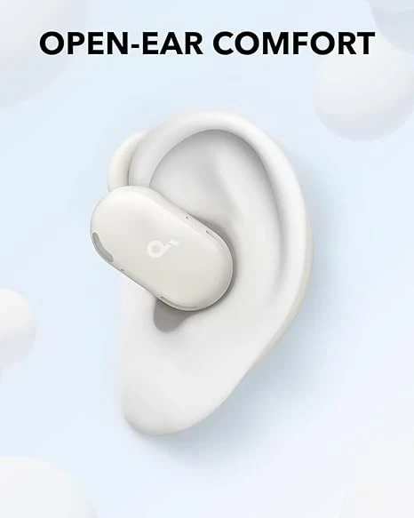 Belaidės ausinės Anker Soundcore V20i, baltos spalvos