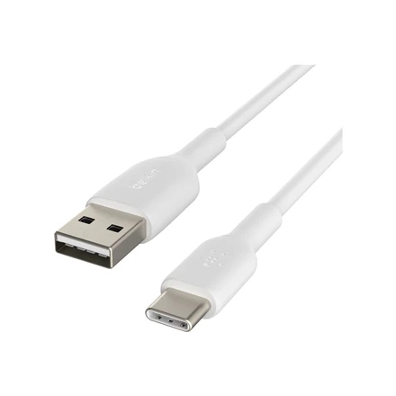 BELKIN USB-A Į USB-C KABELAS, 1M, Baltas