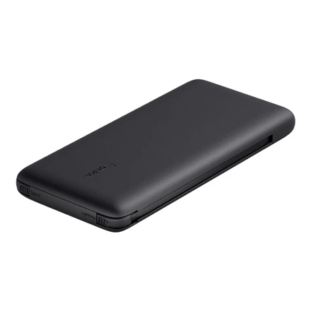 Belkinas | BOOST CHARGE Plus Power Bank | 10000 mAh | Integruoti LTG ir USB-C laidai | Juodas