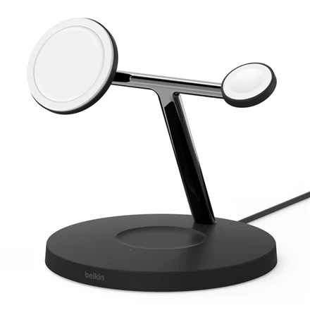 Belkin 3in1 belaidis įkroviklis juodos spalvos