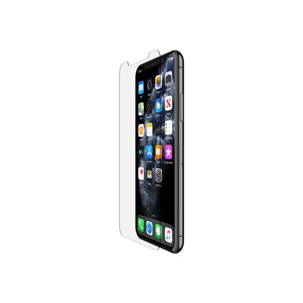Belkinas | ScreenForce Pro grūdinto stiklo antimikrobinė ekrano apsauga | Apple | iPhone 14/13/13 Pro | Grūdintas stiklas | Skaidrus