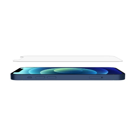Belkinas | ScreenForce Pro grūdinto stiklo antimikrobinė ekrano apsauga | Apple | iPhone 14/13/13 Pro | Grūdintas stiklas | Skaidrus