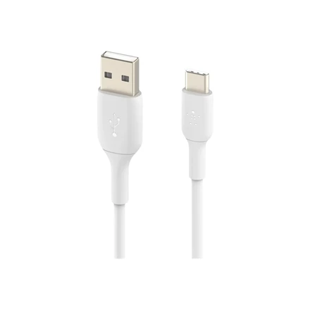 BELKIN BOOST CHARGE USB-A TO USB-C CABLE, 2M, Baltas