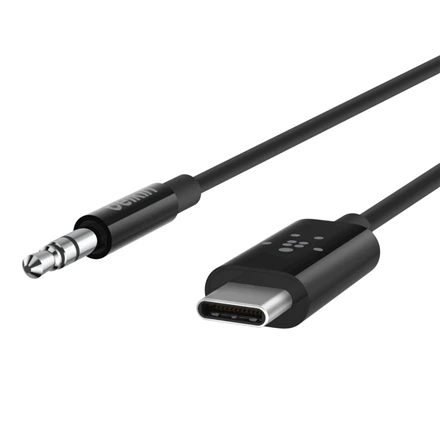 Belkin USB-C iki 3,5 mm garso kabelis, 0,9 m F7U079bt03-BLK