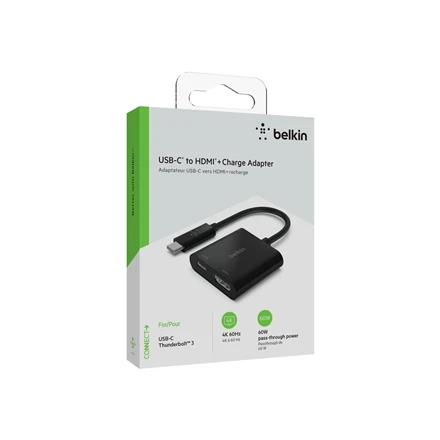 Belkinas | USB-C į HDMI + maitinimo adapteris | USB-C į HDMI