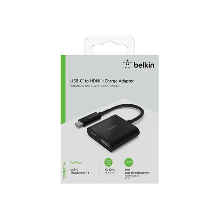 Belkinas | USB-C į HDMI + maitinimo adapteris | USB-C į HDMI