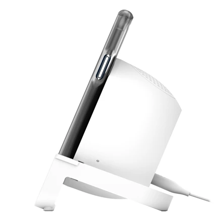 Belkin belaidžio įkrovimo stovas + garsiakalbis BOOST CHARGE Baltas