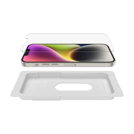 Belkinas | UltraGlass antimikrobinė ekrano apsauga | Apple | Skirta iPhone 13 Pro Max | UltraGlas | Išvalyti | Skaidri ekrano apsauga
