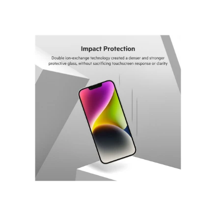 Belkinas | UltraGlass antimikrobinė ekrano apsauga | Apple | Skirta iPhone 13/13 Pro | UltraGlas | Išvalyti | Skaidri ekrano apsauga