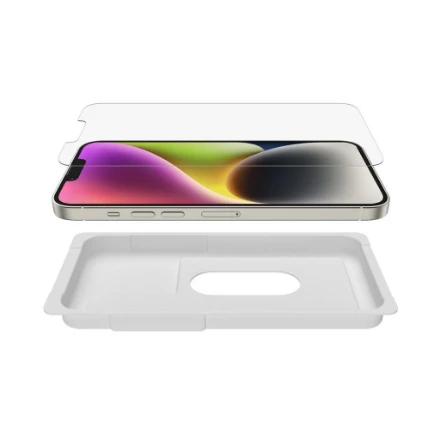 Belkinas | UltraGlass antimikrobinė ekrano apsauga | Apple | Skirta iPhone 13/13 Pro | UltraGlas | Išvalyti | Skaidri ekrano apsauga