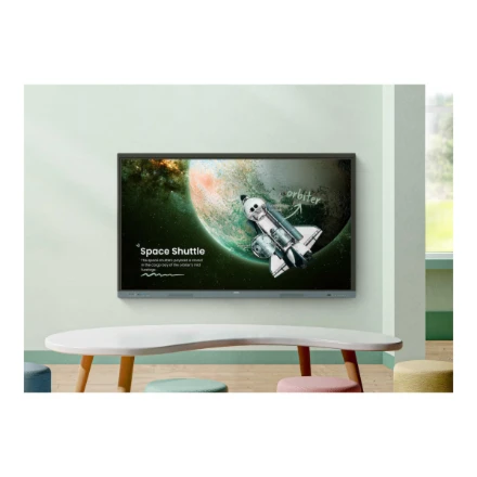 Monitorius „Benq Education Interactive“ | RE7504 | Tikslus IR | 75" | 450 cd/m² | Kraštovaizdžio formatas | 18/7 | „Android“ | A73 × 4 + A53 × 4 | 8 ms | 450 cd/m² | Jutiklinis ekranas