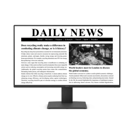 Monitorius BENQ GW2491 24" FHD IPS 100HZ HDMI/DP