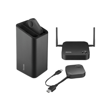 Projektorius BenQ InstaShow WDC10 EU/UAE/JP wireless video/audio extender, c:Juodas