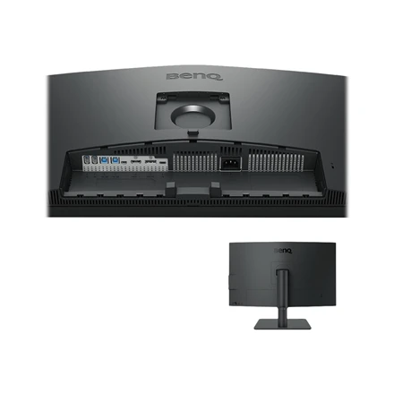 Monitorius BENQ PD2705U 27 colių LED 3840x2160 16:9 350cd/m2 5ms HDMI/DP/USB-C PD65W Juodas