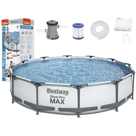 Bestway karkasinis baseinas 366cm Steel Pro Max (56416)