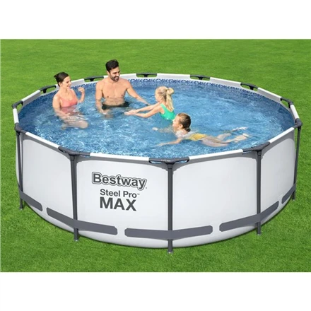 „BestWay Pool Steel Pro MAX“ baseino komplektas, apvalus, 366 x 100 cm