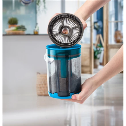 Bissell All-in-one Vacuum and Steam Mop | Vac & Steam | Power 1600 W | Vanduo tank capacity 0.4 L | Titanium/Bossanova Mėlyna